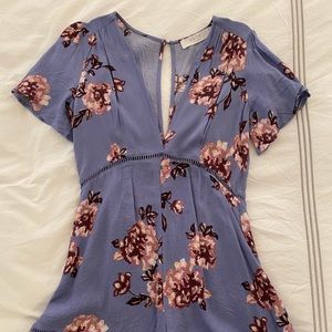 ASTR Floral Romper
